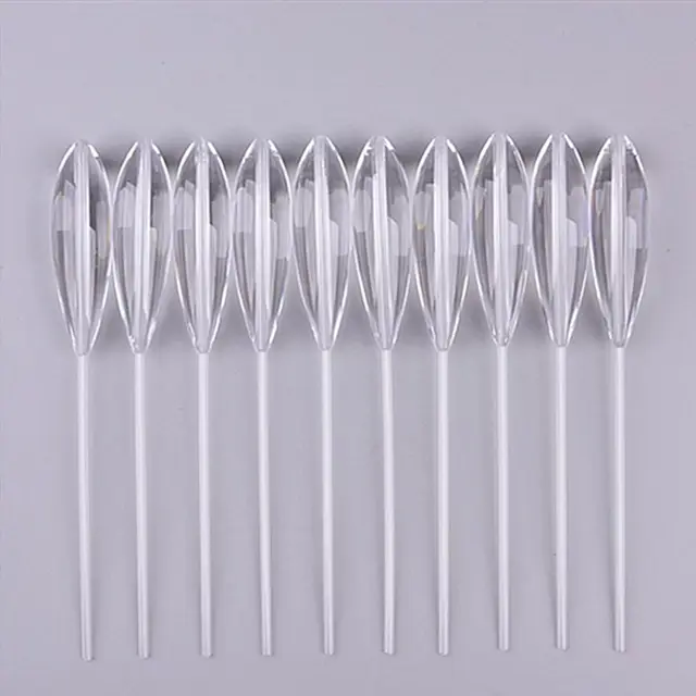 Sinkend Type Casting Bobbers Clear Bombarda Sinking Fly Fishing Spinning  Floats Transparent Acrylic Floats Fish Tackle Tools