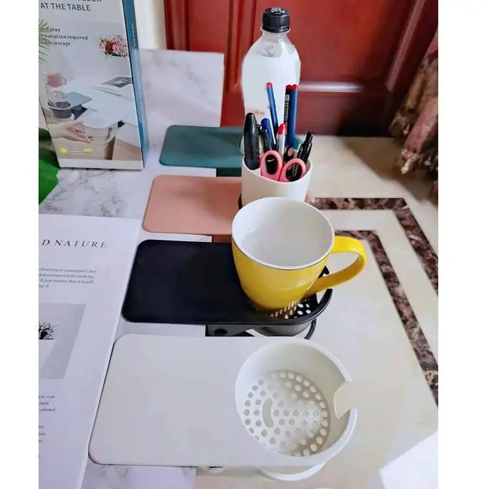 Home Office Table Desk Side Huge Clip Tea Coffee Cup Holder Clip Teacup Drinking Cup Holder Clamp