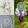 1 Piece Gold Crafts Metal Rings Wire Decoration For Diy Dream Catcher Wind Chimes Wreath Wrapping Technique Floral Art 30cm 5