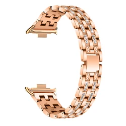 Bracciale in Metallo con Diamanti – Sostituzione Premium per Cinturino