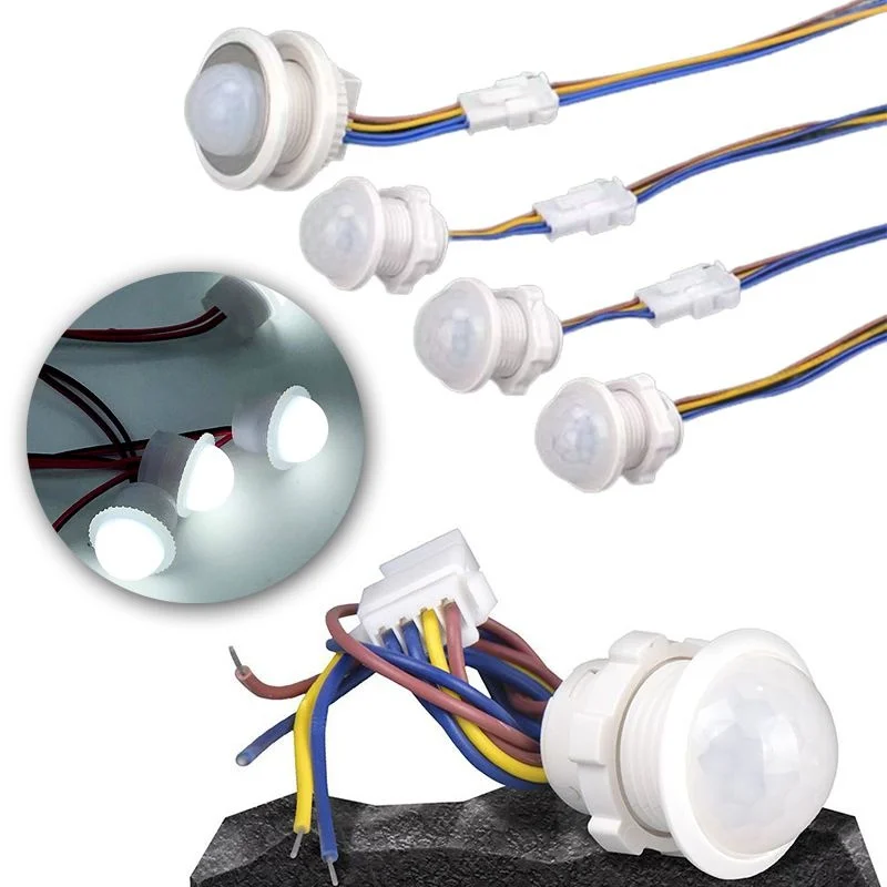 

Time Delay Adjustable 110V-220V Highly Sensitive Auto ON/OFF PIR Infrared Motion Sensor Switch Mode Detector Light Switch