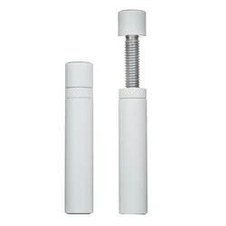 Adjustable Aluminum Alloy GPU Support Bracket with Telescopic Rotary Screw (White GX30 PLUS)
