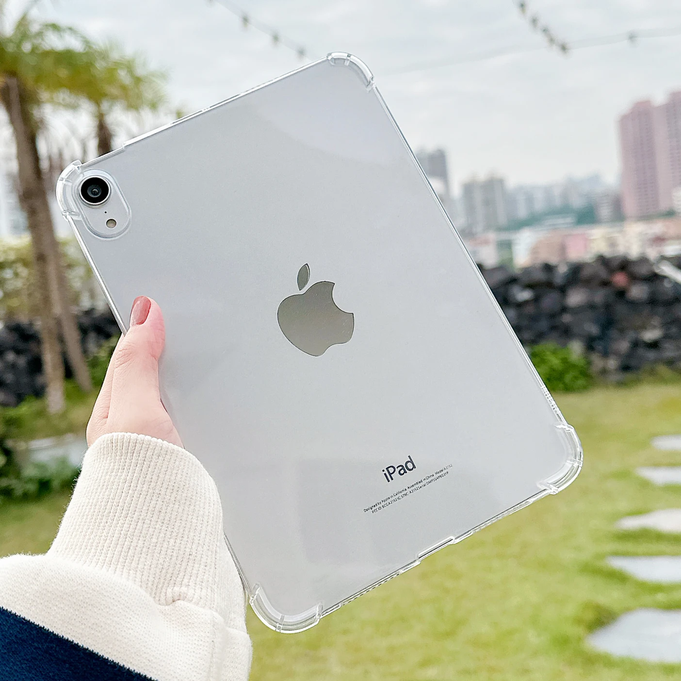 Transparent Protective Tablet Cover - Ultra Slim & Durable Design