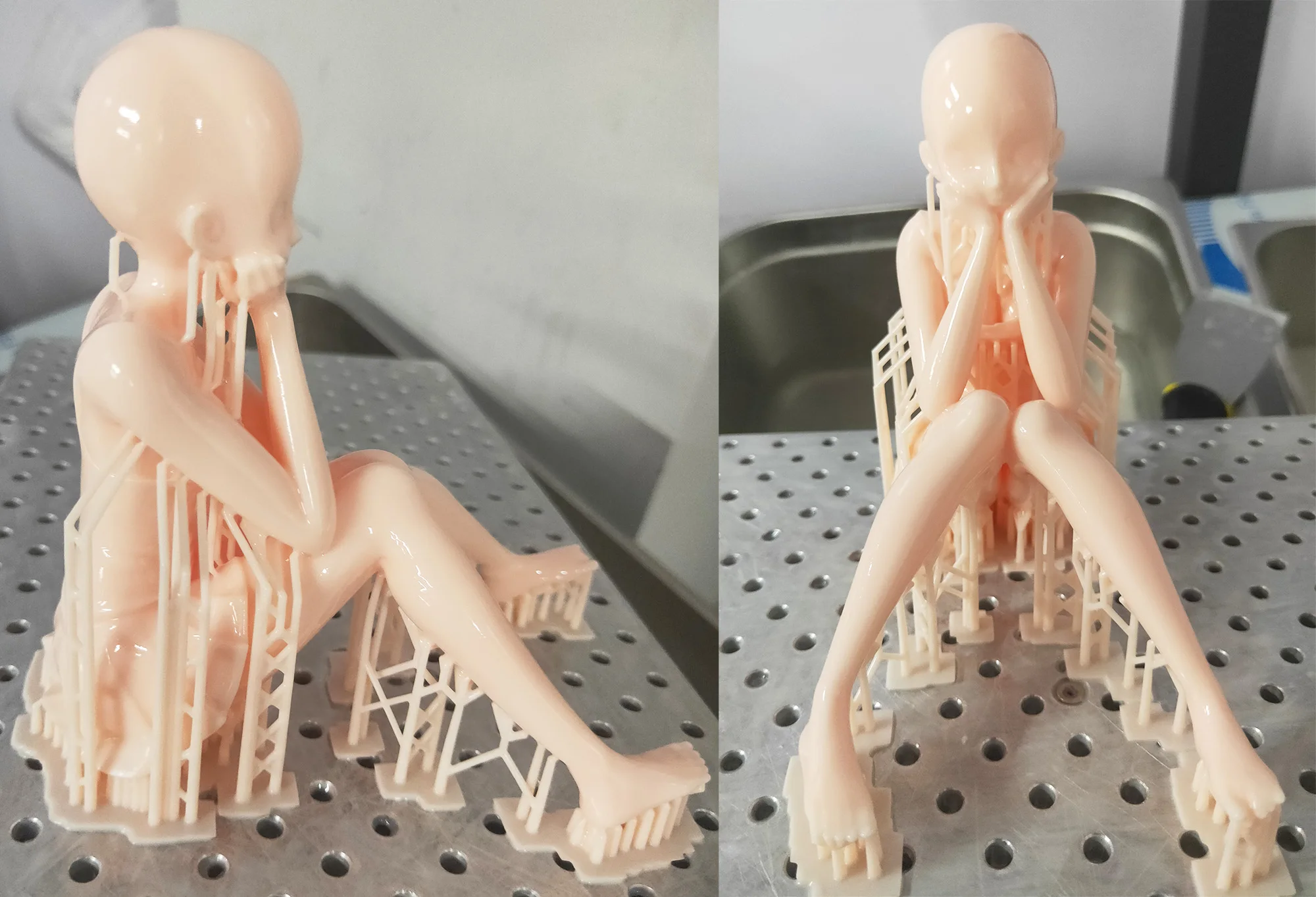 Bjd Caindo Teste de Abrasão Pancure 3d Impressora Resina Foto Sensível Compatível Curável Material Kit Adequado para Lcd Dlp Sla - Imagem 3