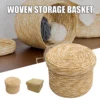 Seagrass Storage Basket Rattan Snack Container For Family GIft 1