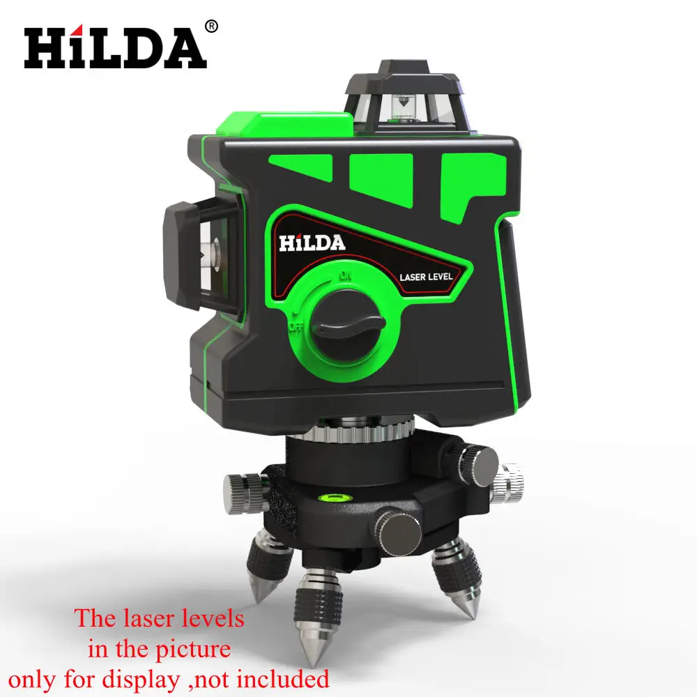 Tripod Bracket Base 1/4'' Interface Fine Adjustment Tripod Stand Laser Level laser level stand