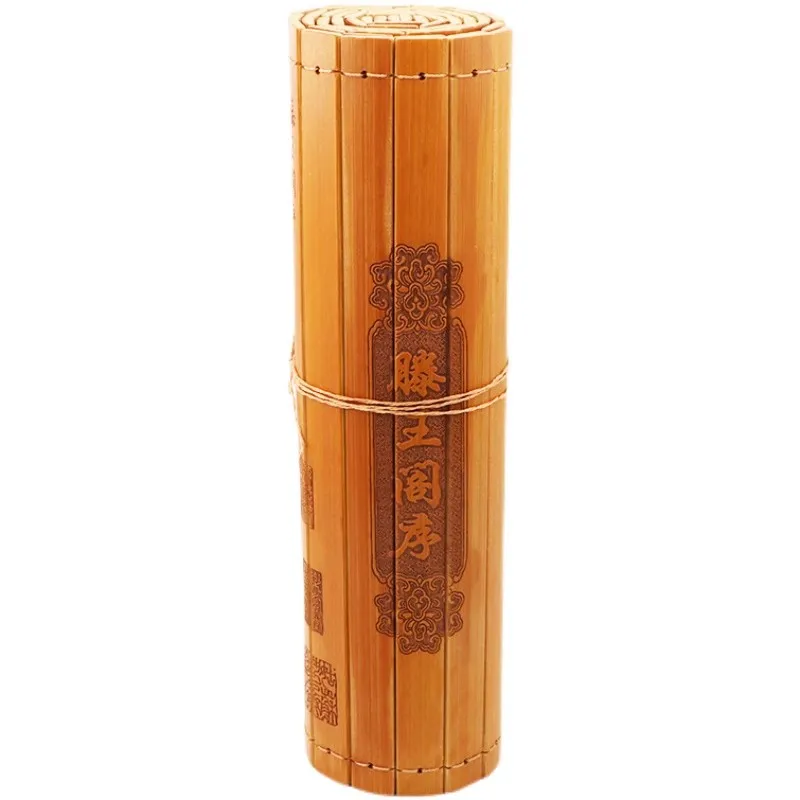 Preface to Tengwang Pavilion Full Text  Bamboo slips and scrolls Traditional cultural gifts Decorative ornaments