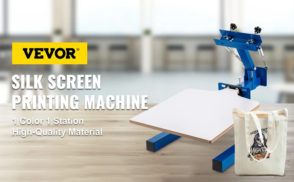 Vevor Screen Printer 1 Color 1 Station Silk Screen Printing Kit 