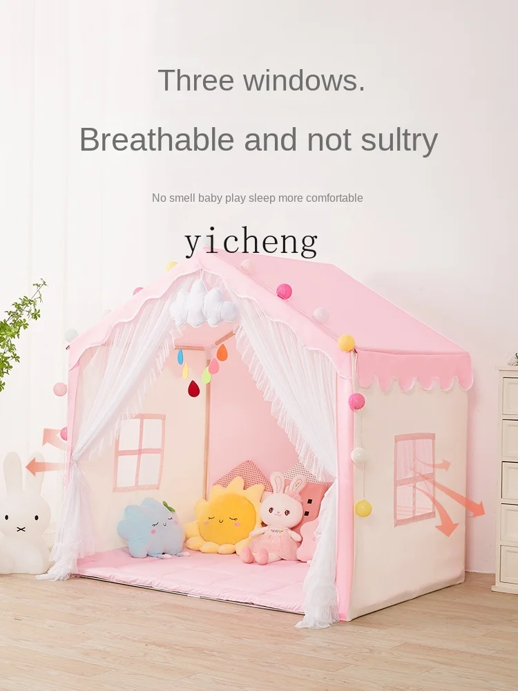 XL Naughty House Children's Tent Indoor Girl Game House Princess Castle Home Small