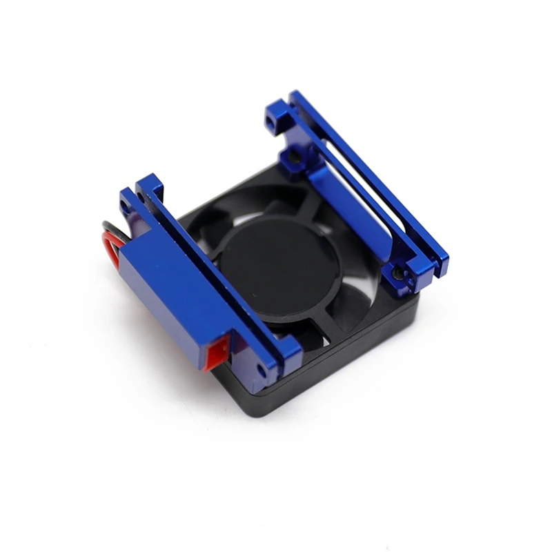 2X Metal Velineon VXL-3 VXL 3S ESC Heat Sink Cooling Fan For Traxxas Bandit Rustler Stampede Slash 2Wd / 4X4 VXL Parts-AAAE