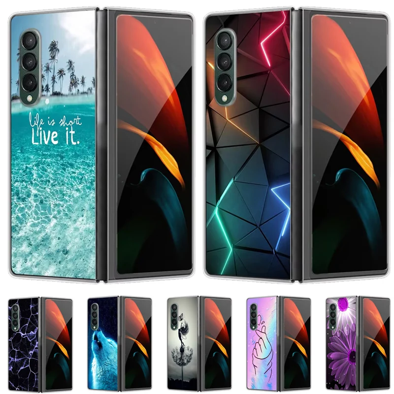 Stylish Hard Clear Protective Phone Case - Cute Fashion Design