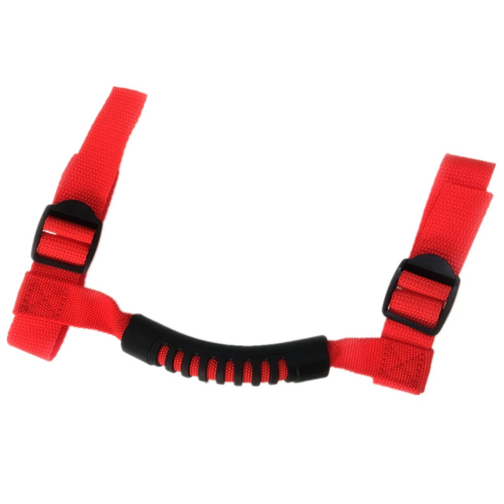 4x4WD Armrest Top Grab Handles Grip Bar Pulling Tab Roll Bar Mount For