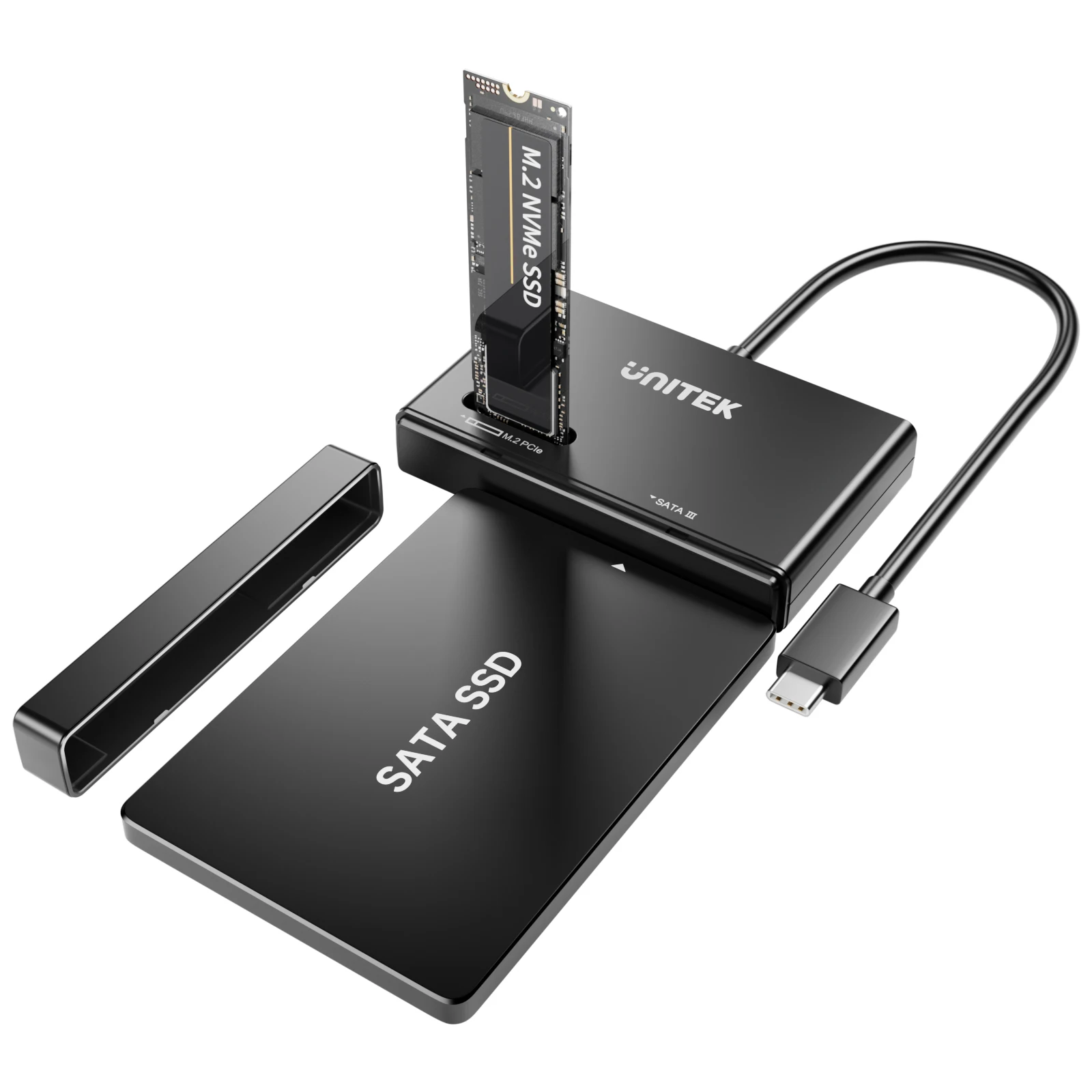 Unitek M 2 NVMe SSD Enclosure Case USB 3 2 To M2 SATA Adapter For 2 5 unitek-m-2-nvme-ssd-enclosure-case-usb-3-2-to-m2-sata-adapter-for-2-5