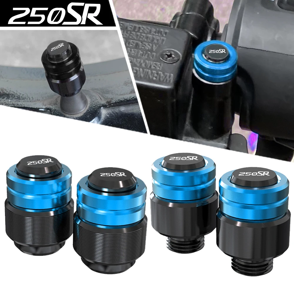 

For CFMOTO 250SR 250 SR 2019 2020 2021 2022 2023 Motorcycle Rearview Mirror Plug Hole Screw Cap & Tire Valve Stem Caps Covers