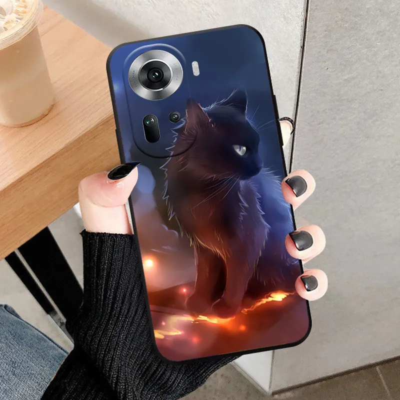 Soft Silicone Shockproof Case with Cool Wolf and Lion Design