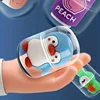 Child Cartoon Twisted Egg Machine Doll Clip-doll Machine Mini Doll Catching Machine DIY Odd Egg Blind Box Toy Christmas Gift 4