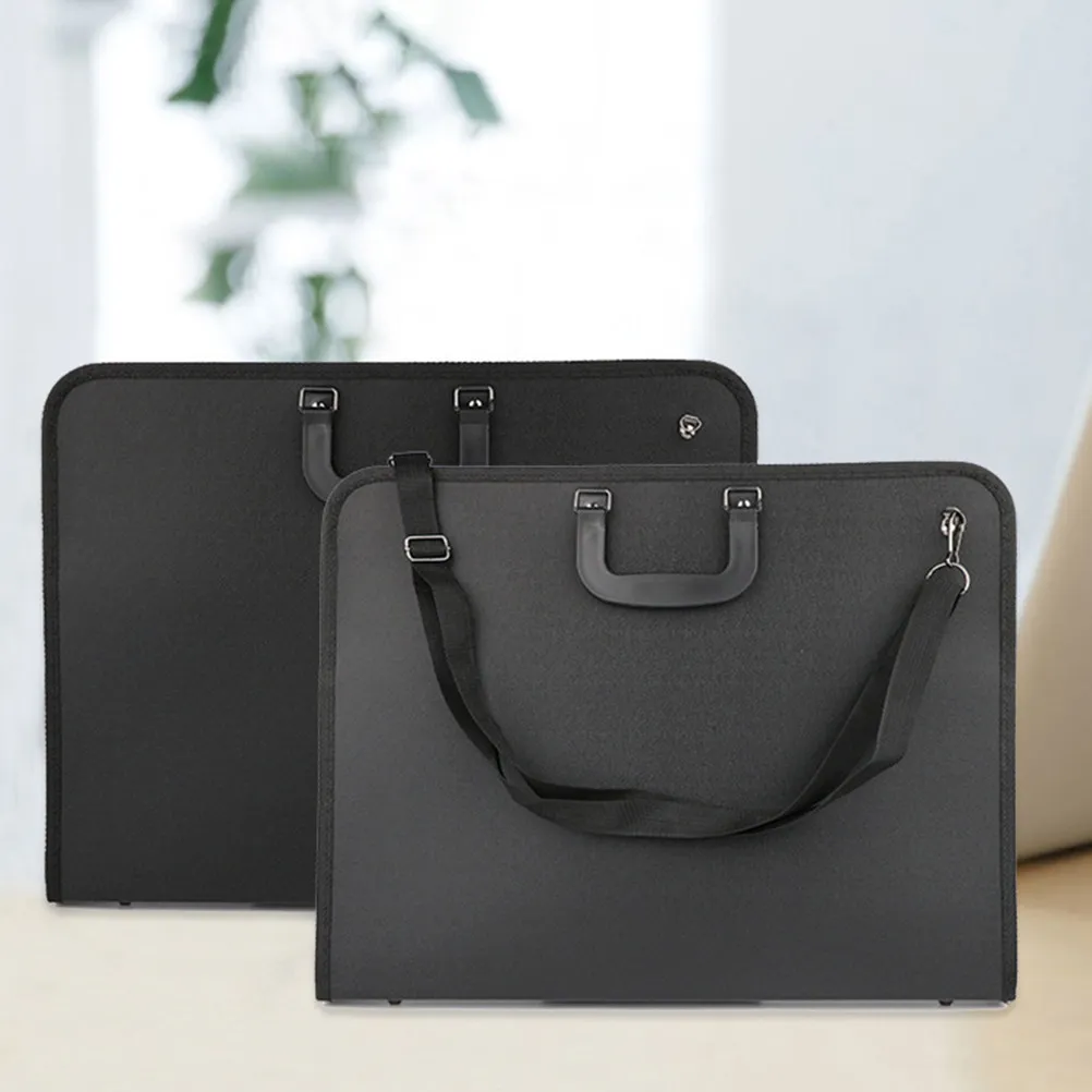 아티스트 드로잉 보관 가방 프리미엄 옥스포드 원단 경량 휴대용 아트 포트폴리오 케이스 학생 전문가용 A3 사이즈