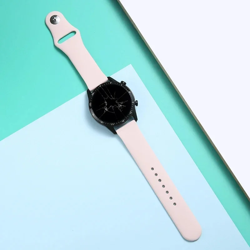Sport Silicone Wristband Bracelet - 20mm/22mm Watch Band