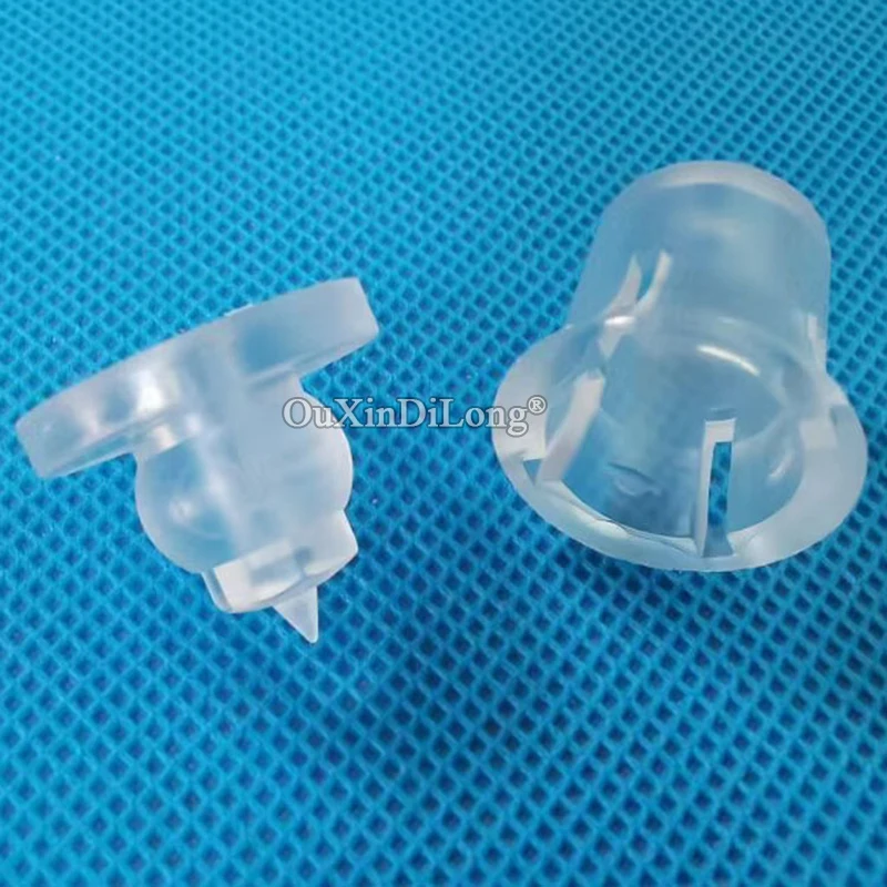 Description Picture 4 of itemCheap 200PCS Acrylic Hidden Standoffs Clip-in Plastic Screws Scrub Advertising Nails Signs Signage Wall Mount Connect Brackets