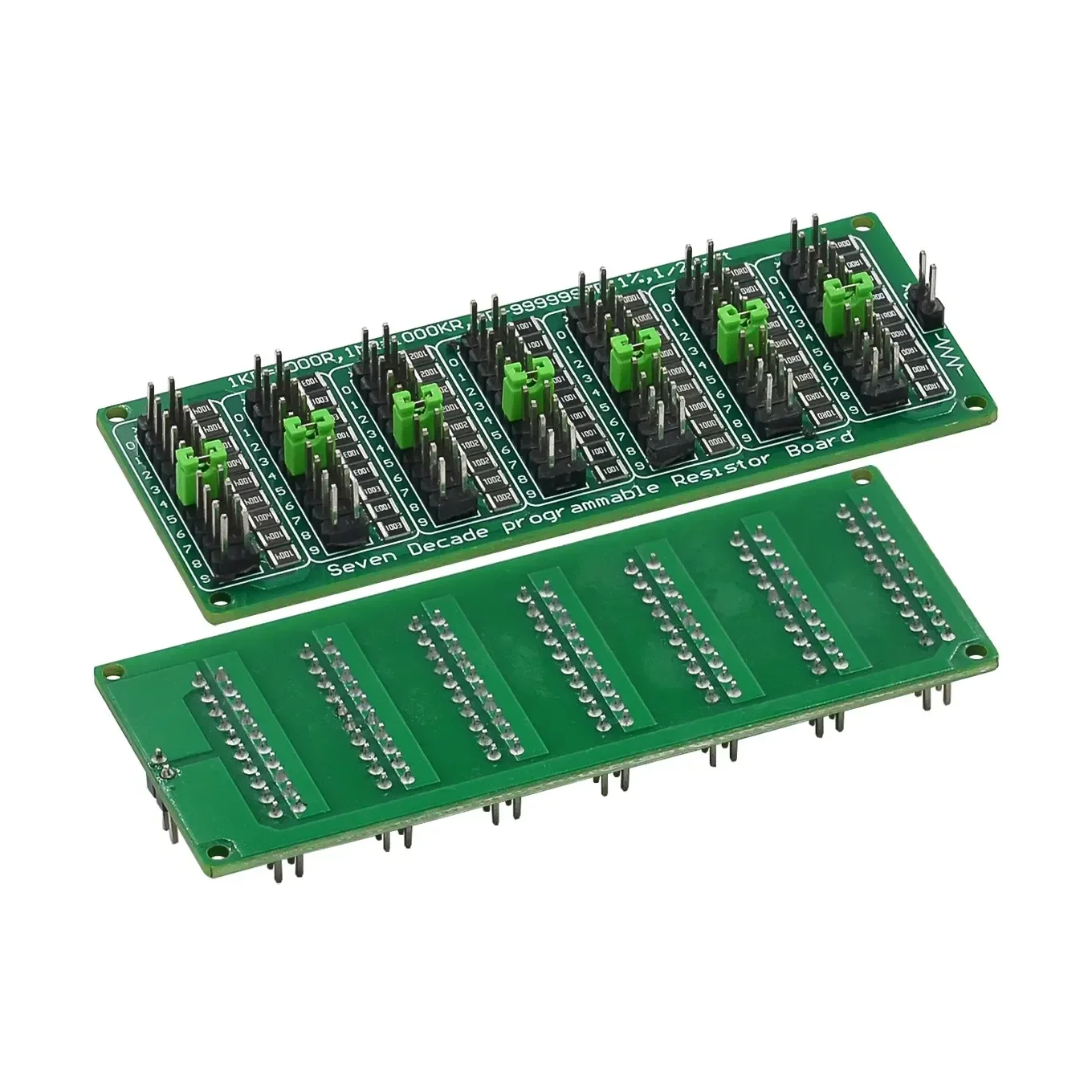 Фото Программируемый модуль сопротивления SMD на восемь десятых дней, 0,1 R-9999999.9R 1/2-9.99999mr (0-10 мс), точность шага R, Вт №2