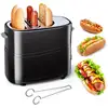 Tastyle Hot Dog and Bun Toaster with Adjustable Settings and Drip Tray 1