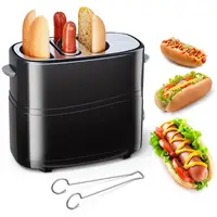 Tastyle Hot Dog and Bun Toaster with Adjustable Settings and Drip Tray 1