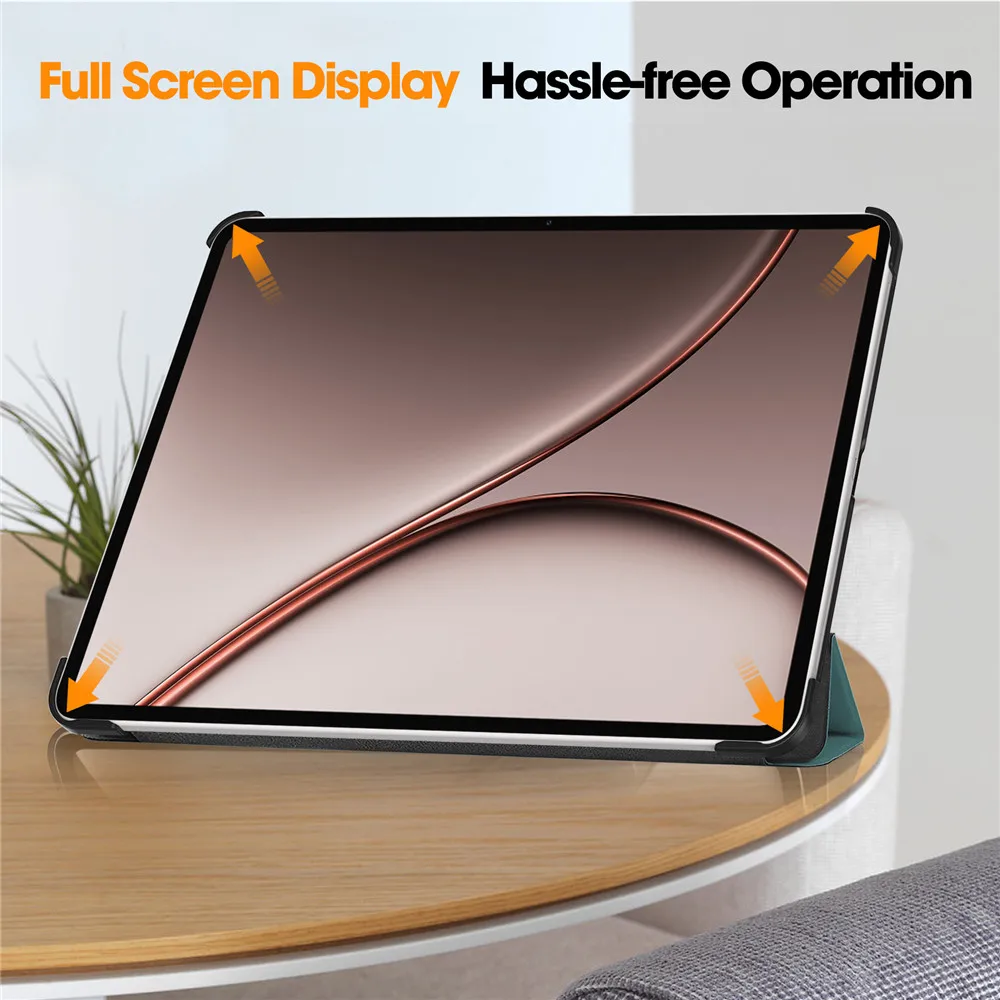 Premium Folding Flip PU Leather Tablet Stand Cover - OPD2511