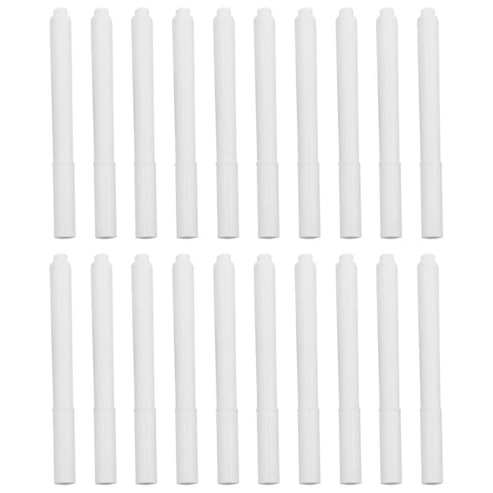 20개입 액체 분필 마커, 지울 수 있는 흰색, 칠판, 유리창, 간판용, 가는 팁, 부드러운 필기감, 건식 지우기 가능 마커 세트