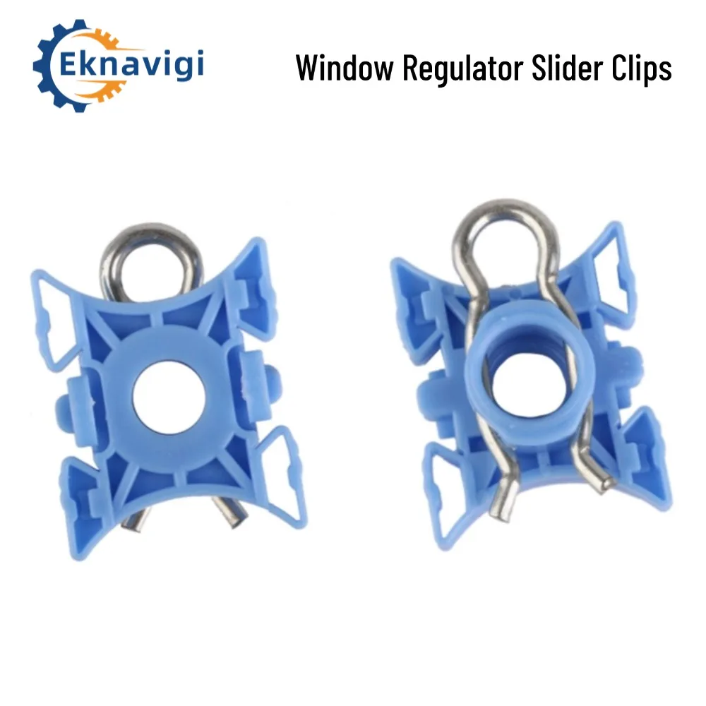 10PCS Window Regulator Slider Clips for E32 E34 E36 E85 E92 E93 S60 XC90 OE: 16562BW 51321938884