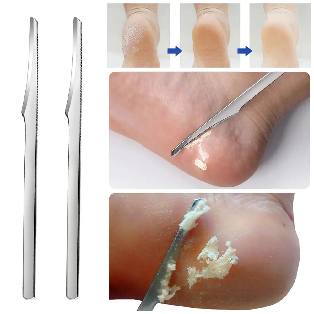 Dead Skin Removal Foot Scraper Toe Tool Professional Foot Cuticle Rasp Feet  Pedicure File Shaver Feet Pedicure Knife Kit - AliExpress