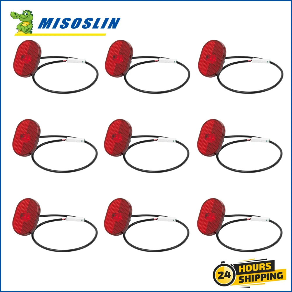 

10PCS Taillight Fender LED for Xiaomi 4Pro Mi4 Electric Scooter Brake Stop Light Safety Warning Cable Lamp Stoplight Accessories