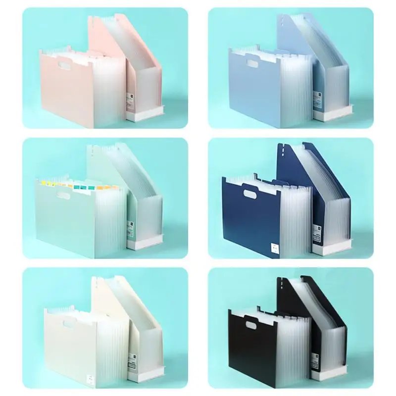 Desk File Folder Document Paper Organizer Storage Holder Multilayer School Office Stationery Holder A4 File Paper Organizer
