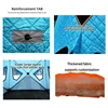 custom ome High Quality thermal insulated tents for winter camping outdoor  sauna cube Tents Pop Up  Winter ice Fishing  tent 4
