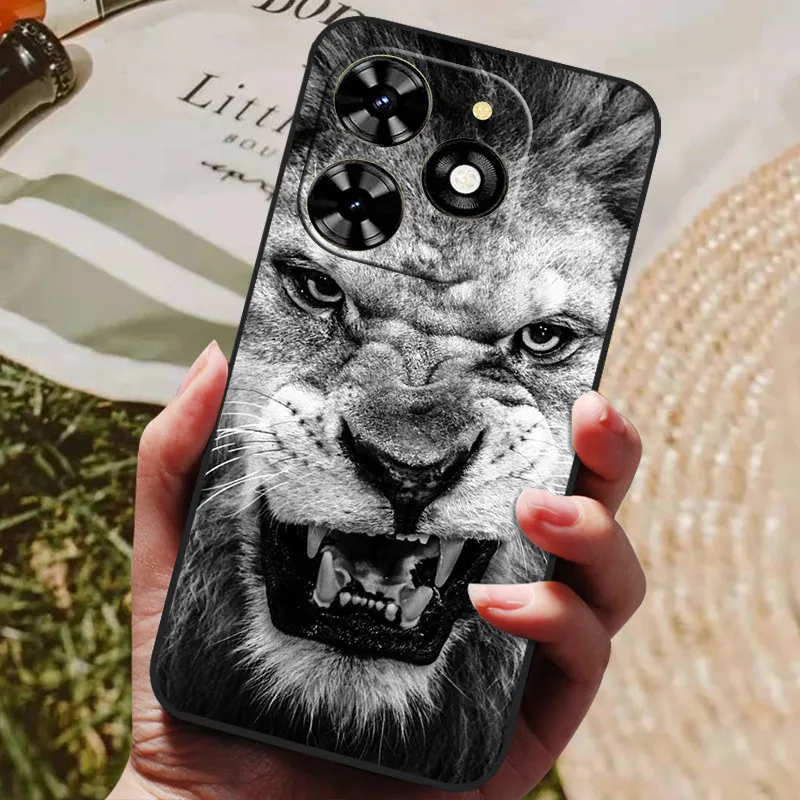 Luxury Silicon Phone Case - Protective Back Cover for Tecno Spark 20 Series