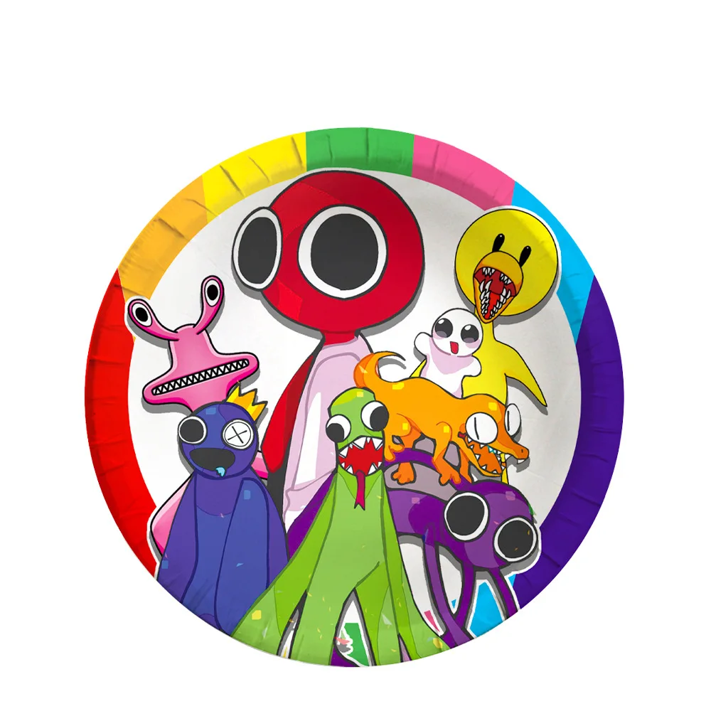 Neue Regenbogen-Freunde Geburtstagsparty-Dekoration Tischzubehör Happy Birthday Banner Tortendekoration Partyzubehör Hintergrund Ballons Sfef2B2F64E5A4054Bd71Bf03361C2A5Ds