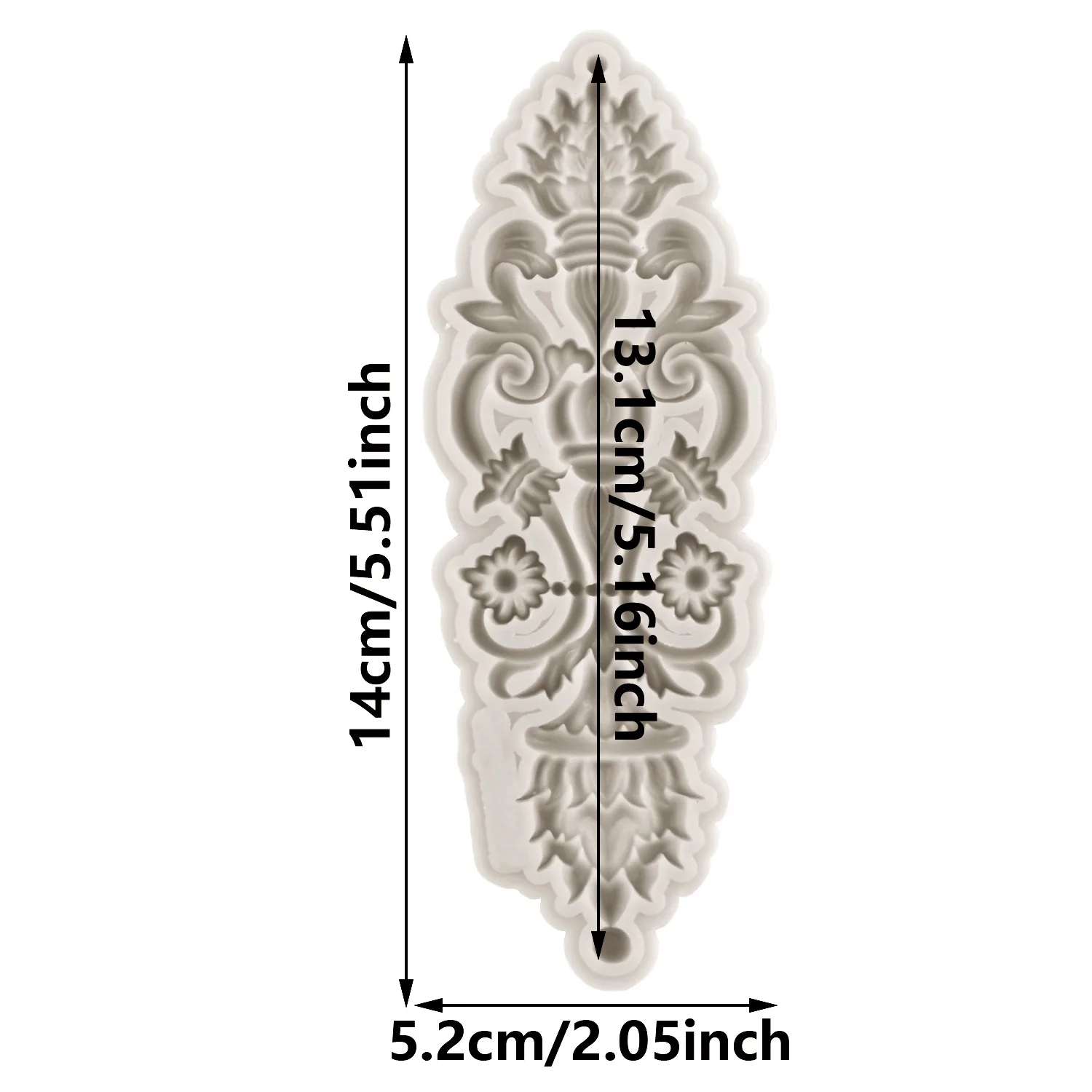 Stampo Per Fondente In Silicone Vintage - Per Torte, Cupcake E Artigianato - Foto 8