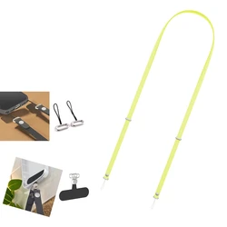 Magnetic Crossbody Phone Lanyard with Adjustable Strap (Yellow)