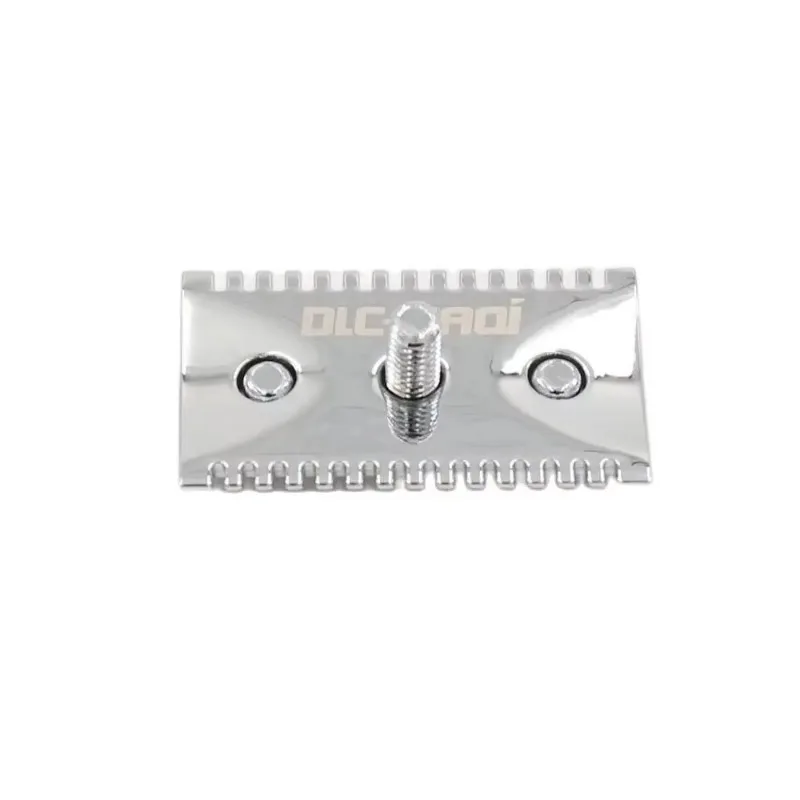 Yaqi Chrome Mellon Mens Safety Razor Head for Shaving Razors Zinc Alloy Razor Head Material Lightweight Minimalism Razor Head