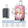 Marie Cat The Aristocats Suitcase Cover Cruise Trip Flight Elastic Luggage Case Protection 6