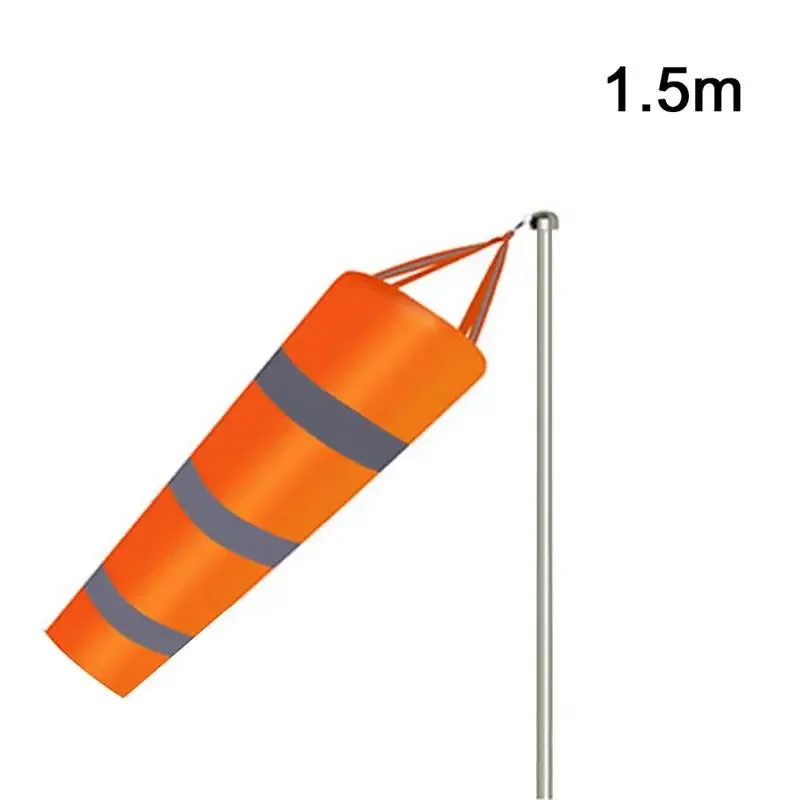 Wind sock 40/60/80/100 reflective scratchproof windproof fluorescent for outdoor weathervane