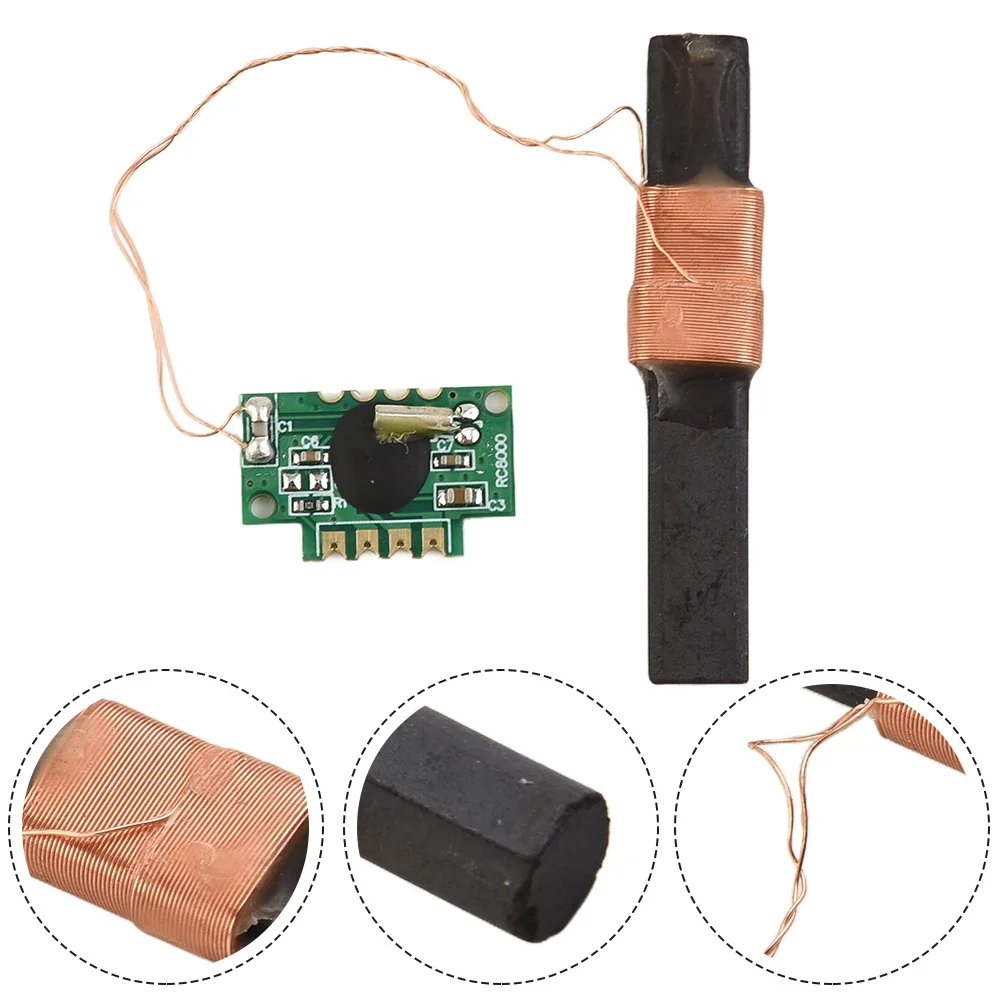 Modulo Ricevitore DCF77 Con Antenna - Per Sincronizzazione Oraria Precisa, Compatto, Basso Consumo, 77,5 KHz
