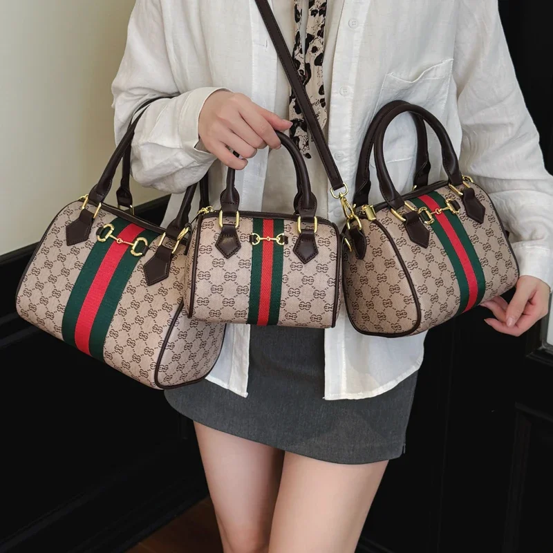 Borsa a Tracolla in Pelle di Alta Moda per Donne, Borsa Messenger Elegante di Marca di Lusso Famosa, Borsa per Mamme - immagine 4