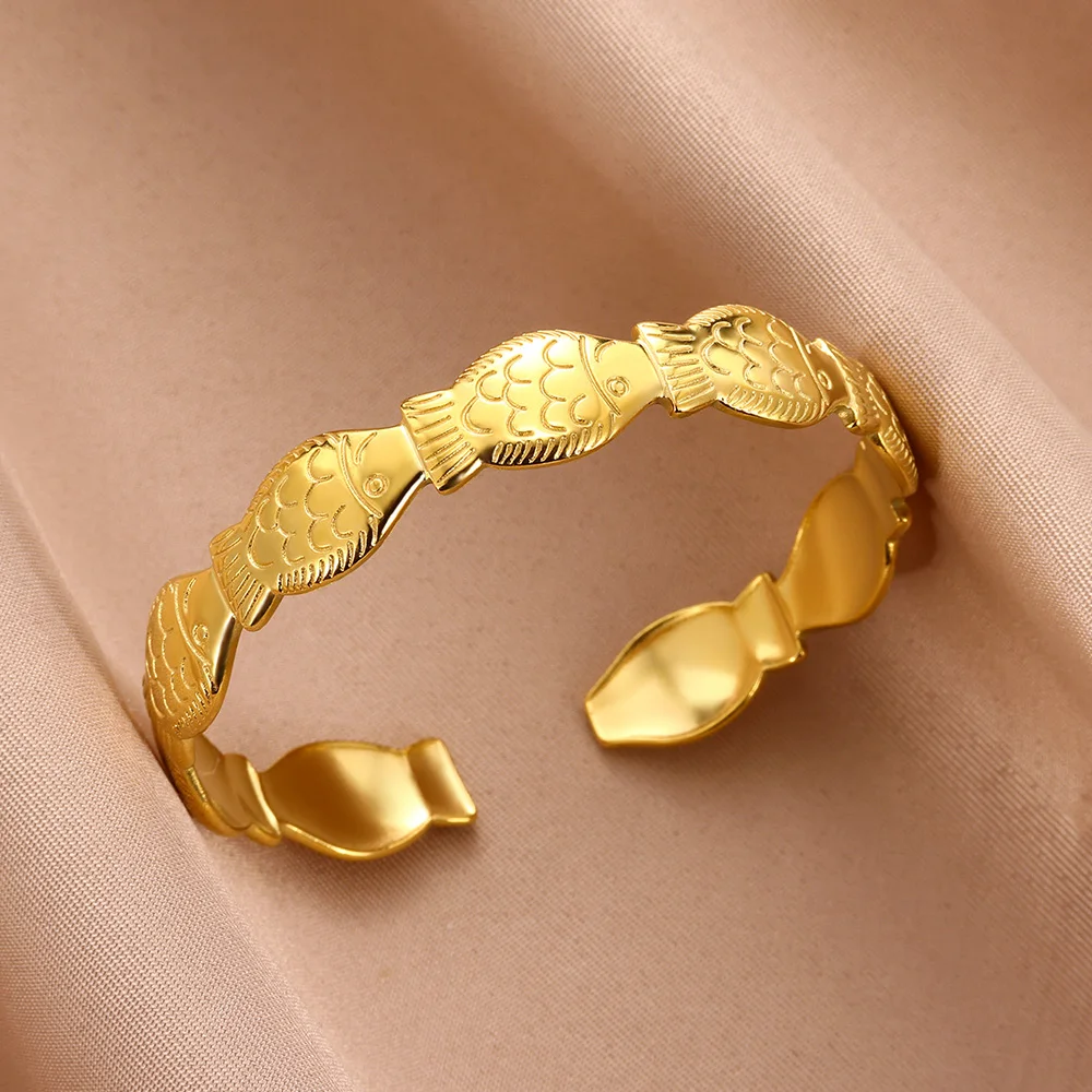 Stainless Steel Bangle Color Charm Daily Wear