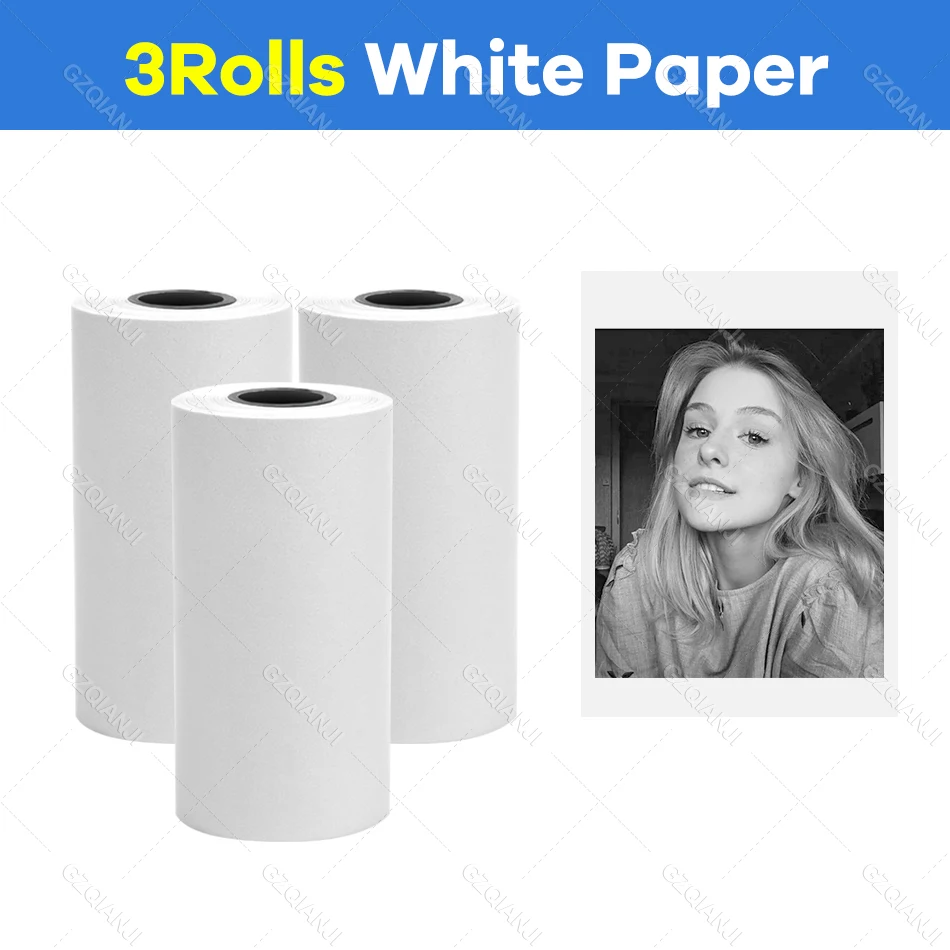3 Rolls White Paper