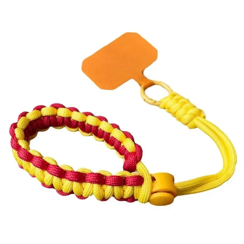 Chic Anti-Loss Mobile Wrist Strap with Fashionable Pendant