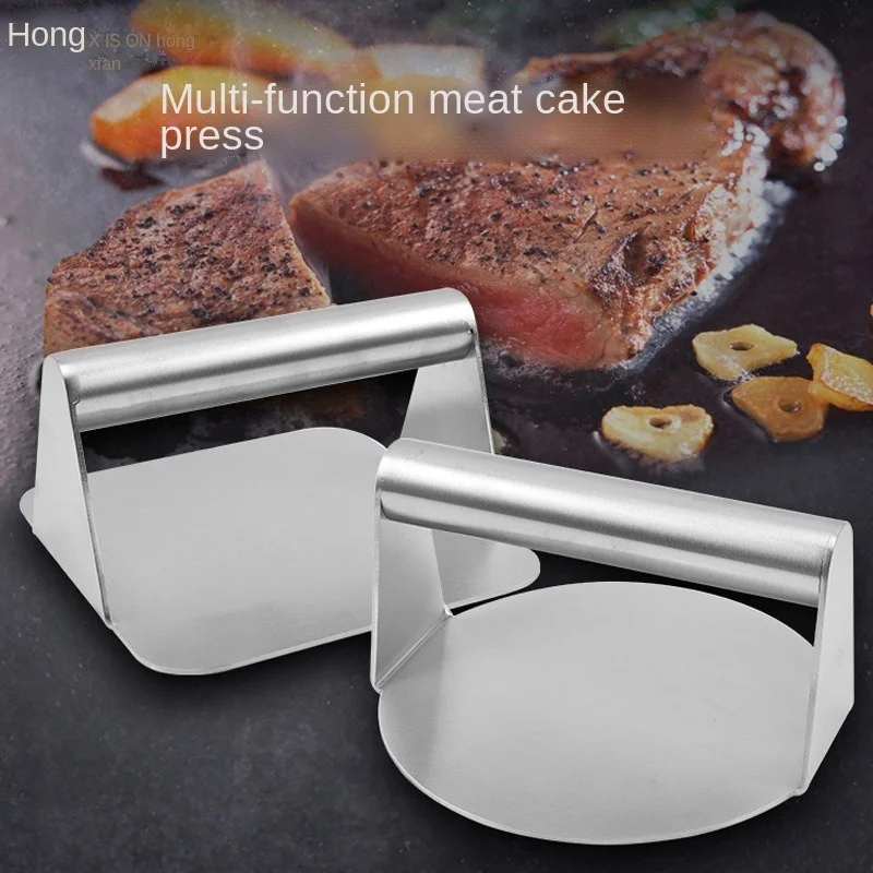

Stainless Steel Burger Press Non-Stick Grill Smasher Non-Stick Bacon Griddle Hamburger Mold Kitchen Accessories Tool Cooking