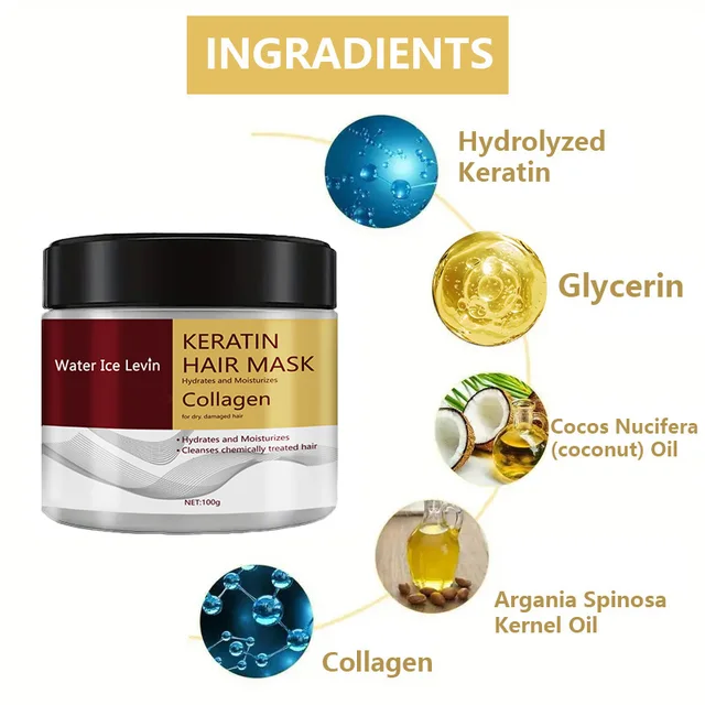 Collagen Keratin Hair Mask Dual Oil 2