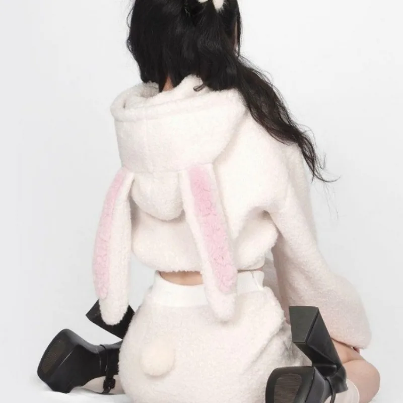 [とげ] Cfierce rabbit hoodie パーカー y2k d051c91c-398d-4f40-a5fa-