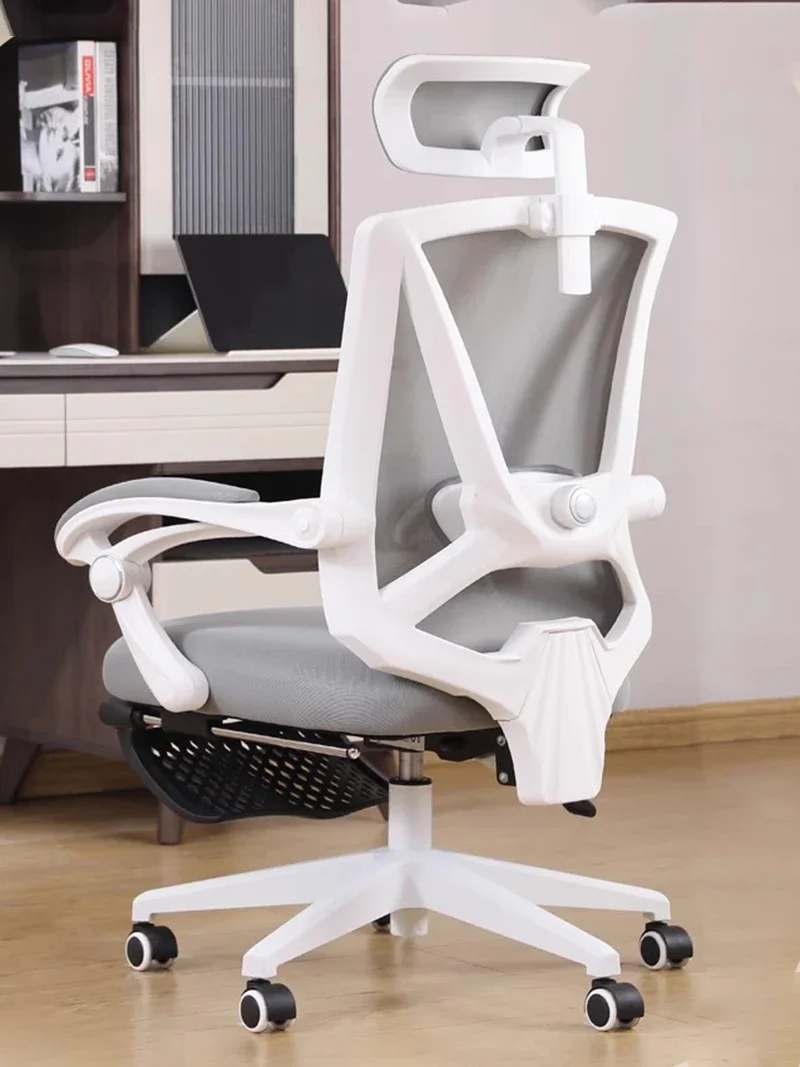 

Ergonomic Recliner Office Chair Mobile Mesh Student Gaming Chair Computer Vanity Silla De Escritorio Office Furniture Footrest