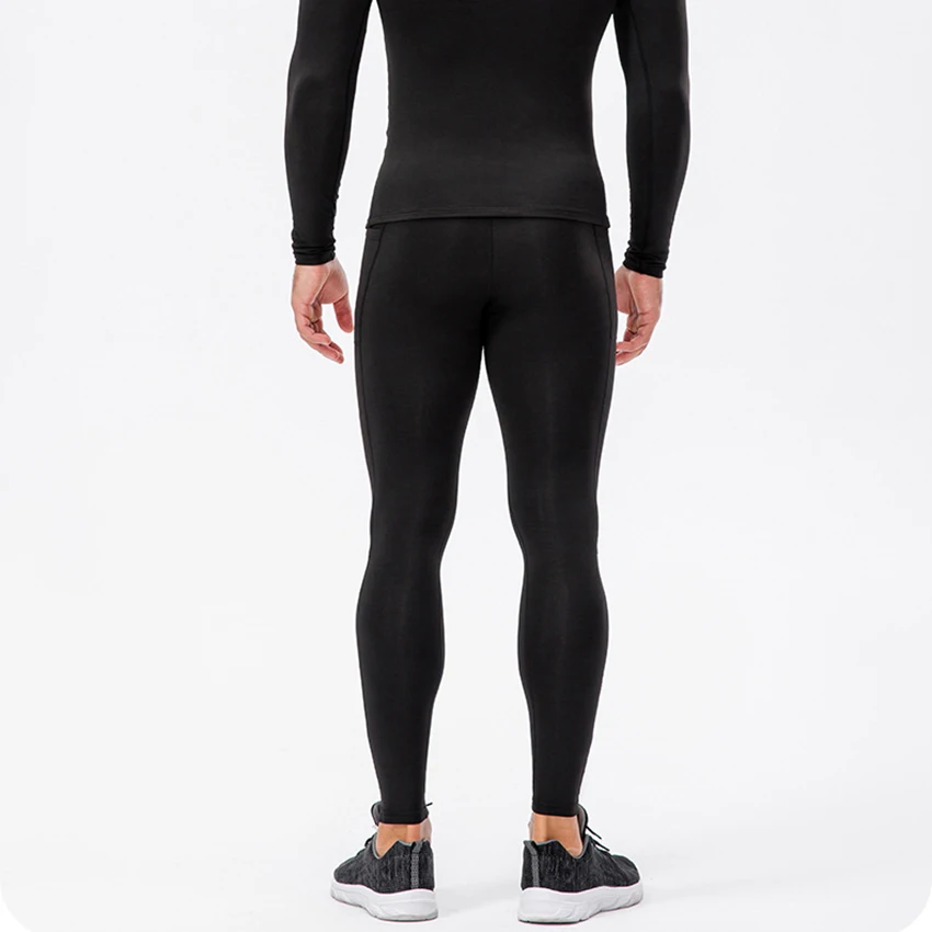 Sport Jogging Trousers Men Compression Pant Running Sports Leggings Male Workout Bottoms Trousers Jogging Training Quick Dry Fitness Tights